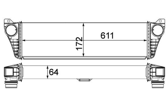Intercooler, enfriador de aire de carga, Imagen 2