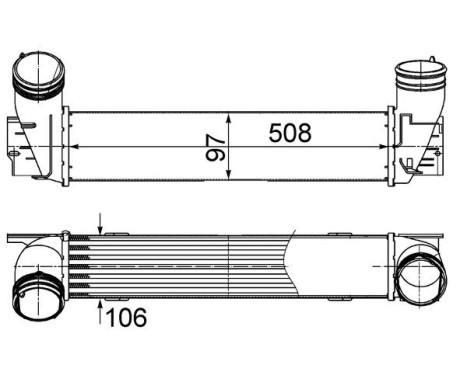Intercooler, enfriador de aire de carga