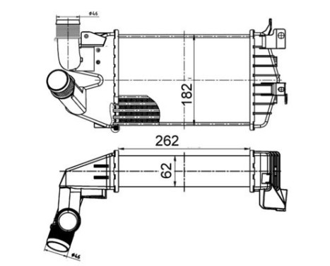 Intercooler, enfriador de aire de carga