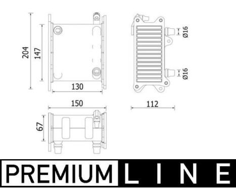 Intercooler, enfriador de aire de carga