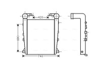 Intercooler, enfriador de aire de carga