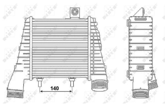 Intercooler, enfriador de aire de carga