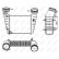 Intercooler, enfriador de aire de carga, Miniatura 5