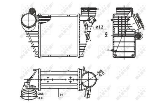 Intercooler, enfriador de aire de carga