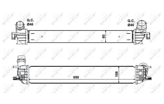 Intercooler, enfriador de aire de carga, Imagen 4