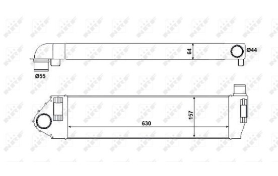 Intercooler, enfriador de aire de carga, Imagen 3
