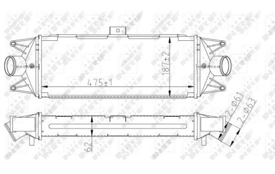 Intercooler, enfriador de aire de carga