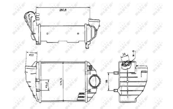 Intercooler, enfriador de aire de carga, Imagen 3