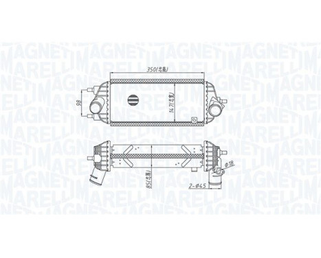 Intercooler, enfriador de aire de carga