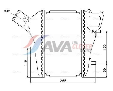 Intercooler, enfriador de aire de carga