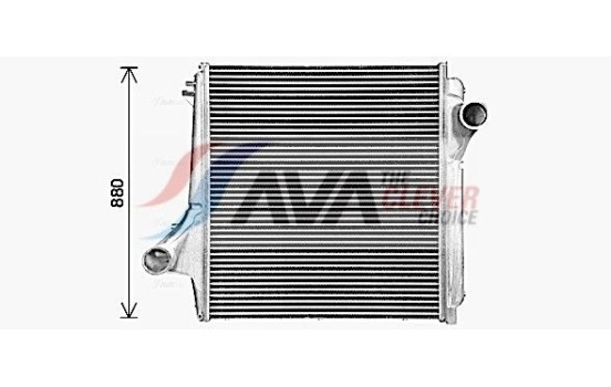 Intercooler, enfriador de aire de carga, Imagen 2