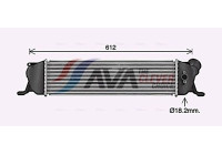Intercooler, enfriador de aire de carga