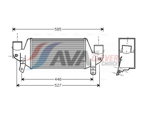Intercooler, enfriador de aire de carga