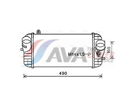 Intercooler, enfriador de aire de carga