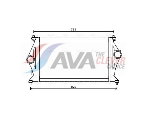 Intercooler, enfriador de aire de carga