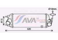 Intercooler, enfriador de aire de carga