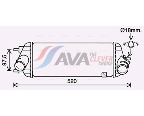 Intercooler, enfriador de aire de carga