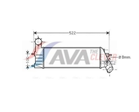 Intercooler, enfriador de aire de carga