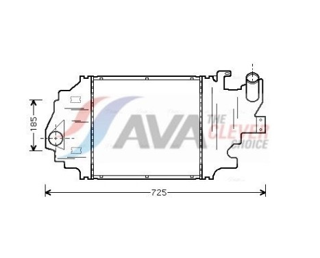 Intercooler, enfriador de aire de carga