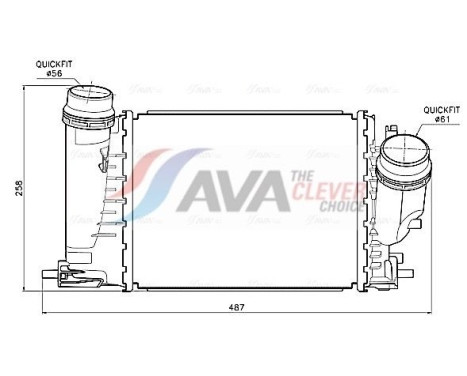 Intercooler, enfriador de aire de carga