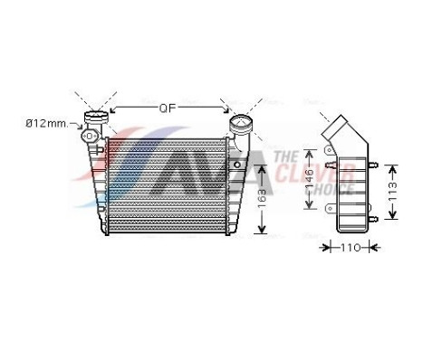 Intercooler, enfriador de aire de carga
