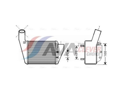 Intercooler, enfriador de aire de carga