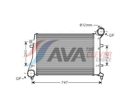 Intercooler, enfriador de aire de carga