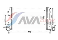 Intercooler, enfriador de aire de carga