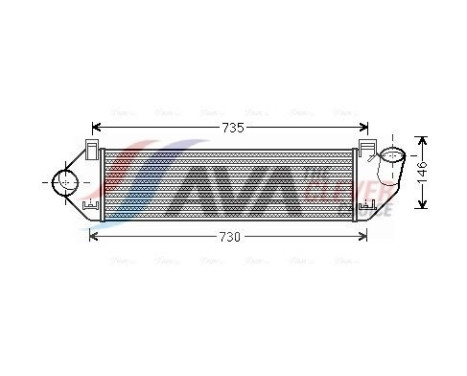 Intercooler, enfriador de aire de carga