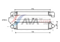 Intercooler, enfriador de aire de carga