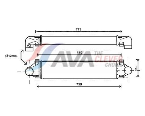Intercooler, enfriador de aire de carga