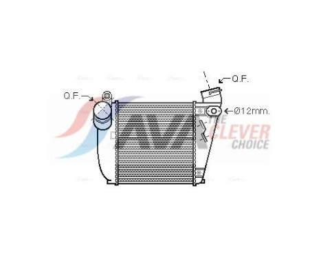 Intercooler, enfriador de aire de carga