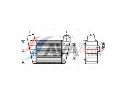 Intercooler, enfriador de aire de carga