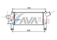 Intercooler, enfriador de aire de carga