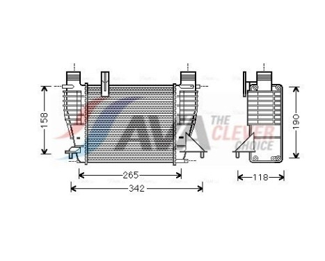 Intercooler, enfriador de aire de carga