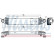 Intercooler, intercooler 96535 Nissens, Miniatura 3
