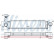 Intercooler, intercooler 96561 Nissens, Miniatura 2