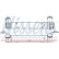Intercooler, intercooler 96725 Nissens, Miniatura 3