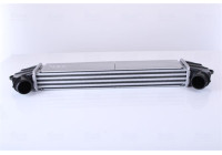 Intercooler, intercooler 96736 Nissens