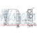 Intercooler, intercooler 96758 Nissens, Miniatura 3