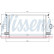 Intercooler, intercooler 96866 Nissens, Miniatura 2
