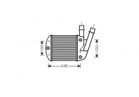 INTERCOOLER PANDA/VAN 13JTD MT desde '03 17004340 International Radiators