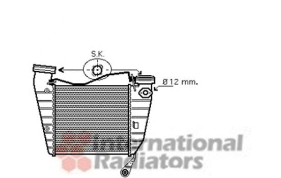 INTERCOOLER PHAETON 3.0TDi/4.9TDi de '02 a '07 58004253 International Radiators, Imagen 2