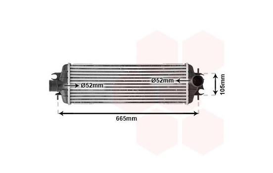 TRÃ?FICO INTERCOOLER/VIVARO/PRIMASTAR 43004358 International Radiators