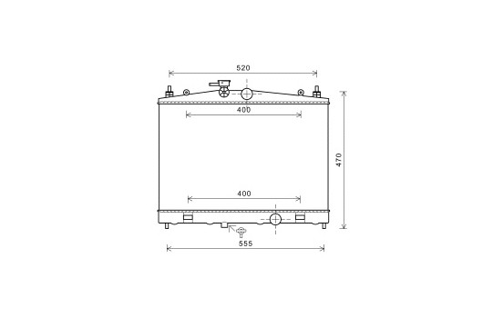 CUBO DE RADIADOR 1.6i MT 09- 13002338 International Radiators