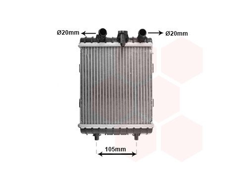 ENFRIADOR AUXILIAR 58012710 International Radiators