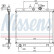 Enfriador, refrigeración del motor 66654 Nissens, Miniatura 2