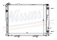 Enfriador, refrigeración del motor - Original 62762A Nissens