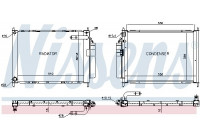 Módulo de refrigeración 68747 Nissens