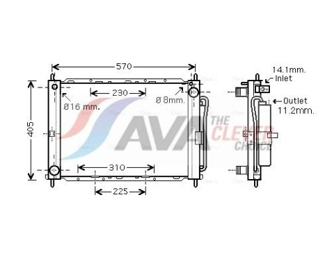 Módulo de refrigeración DNM369 Ava Quality Cooling